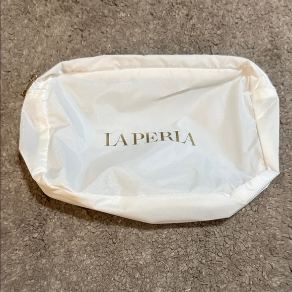 La Perla Handbags - La Perla Cream Cosmetic Pouch